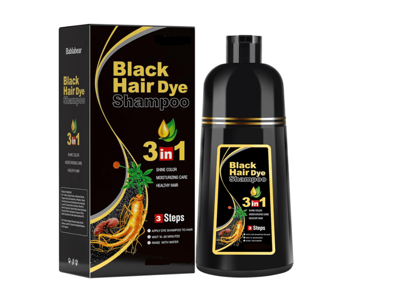 Hair Dye Shampoo -  (500ml)